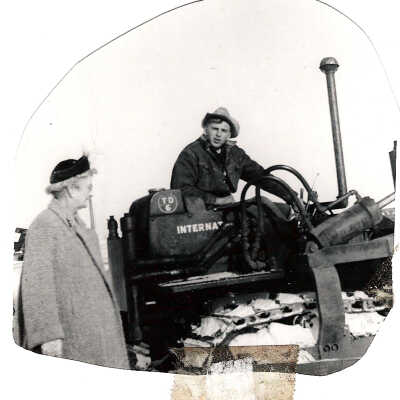 Montie Wright Miller and grandson, Charles Allen Miler