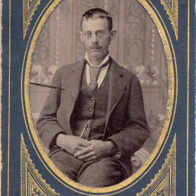 Tintype Unidentified Man