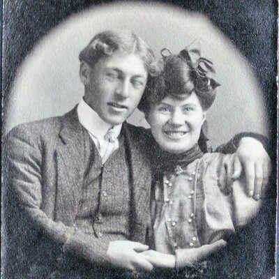 Portrait Unidentified Couple