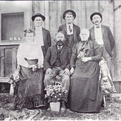 Print, Photographic: Unknown Family