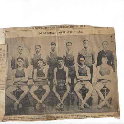 1928 DeLasalle Basketball NDN