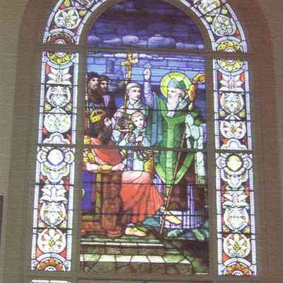 St. Joseph's Church AOH stained Glass