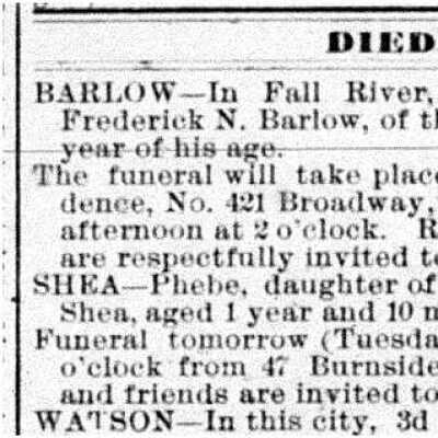 Shea obits