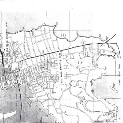 Fifth Ward Boundaries Map