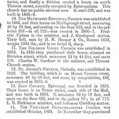 1856 City Directory