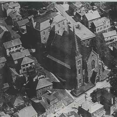 Aerial St. Mary's on Levin St.