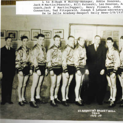 1938 St. Augustin Basketball