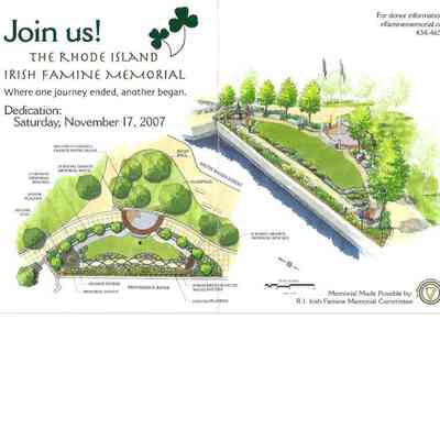 2007 Irish Famine Memorial Dedication Invite