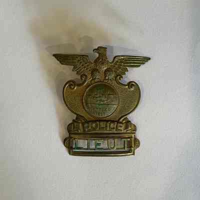 Newport Police Lieutenant Badge