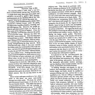 1851 ProJo Architecture of St. Mary's