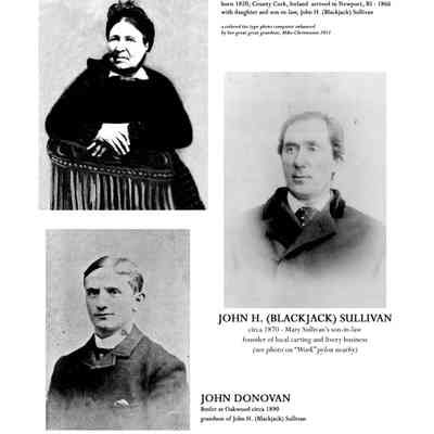 Mary and John "Blackjack" Sullivan Display