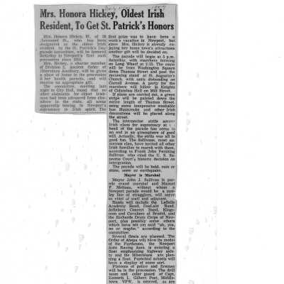 1957 NDN Hanora Hickey
