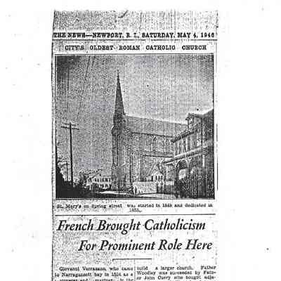 French Brought Catholicism for Prominent Role Here
