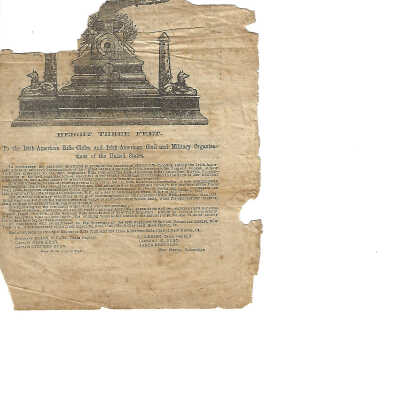 To the Irish-American Rifle Clubs, and Irish American Civil and Miltiary Organizations of the United States