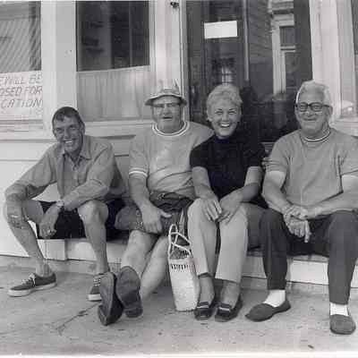 John Dodson, Mickey Maxson, Mrs. John Dodson, Eli Segel
