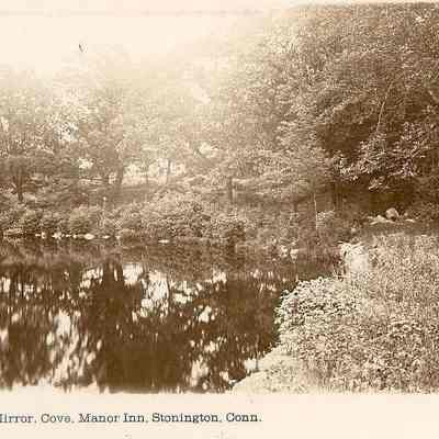 The Mirror Cove area at the Stonington Manor Inn on Mystic Road, Stonington CT