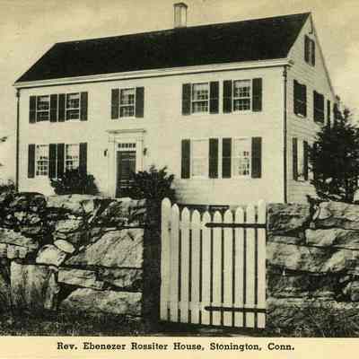 Rev. Ebenezer Rossiter House, Pequot Trail, Stonington CT