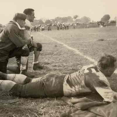 On the sideline, 1930s