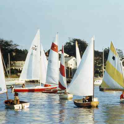Wednesday night dinghy races at Stonington Yacht Club