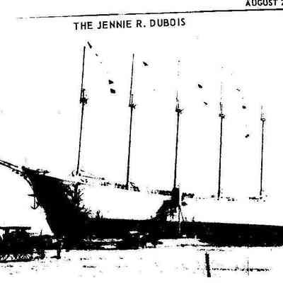 Schooner Jennie R. Dubois"