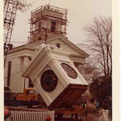 New Tower on United/Congregational Church, Main Street