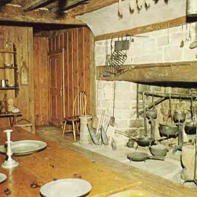 Colonial Kitchen at Denison Homestead, Mystic CT