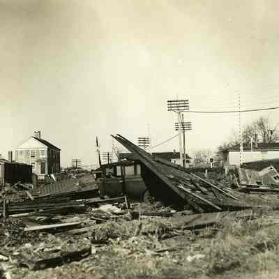 Debris and automobile