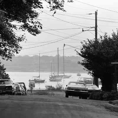 Broad St. view of Stonington Harbor