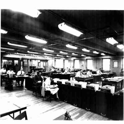 Office Workers at Atwood Machine Company
