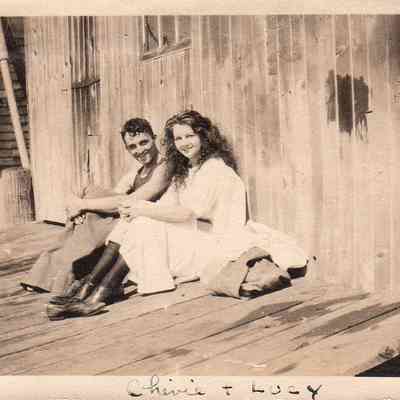 John Chevallier and Lucy Chesebrough
