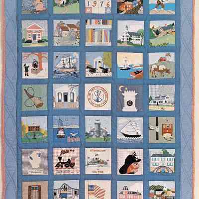 Stonington Bicentennial Quilt, Stonington CT