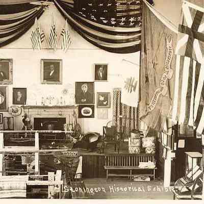Stonington Historical Exhibit, Ryon's Hall, Water Street, Stonington CT