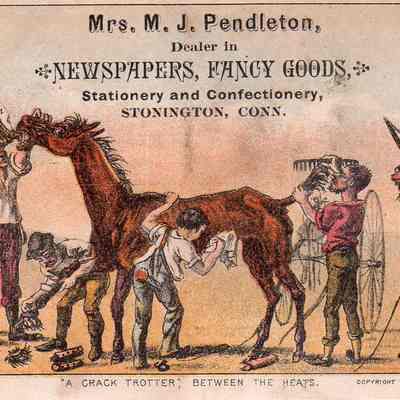 Mrs. M.J. Pendleton Trade Card