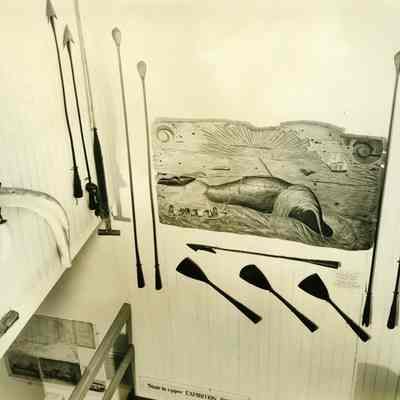 Whaling implements at Lighthouse Museum