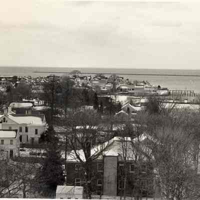 Stonington looking south in winter