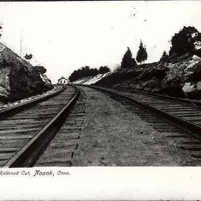 The Railroad Cut, Noank CT