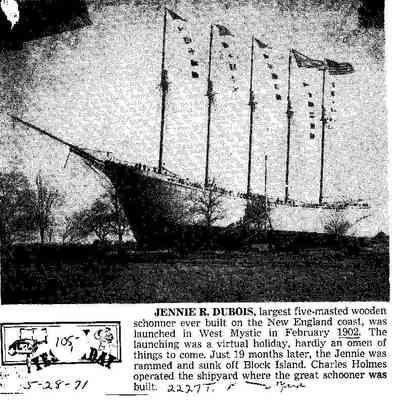 Schooner Jennie R. Dubois