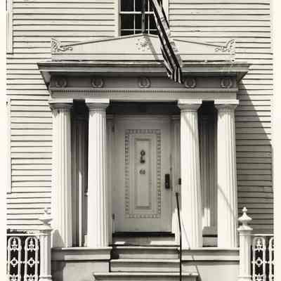 Front door of 68 Main Street