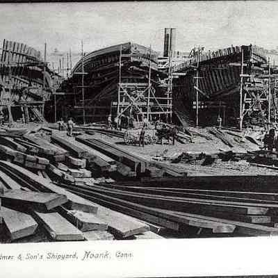 R. Palmer & Son's Shipyard, Noank CT