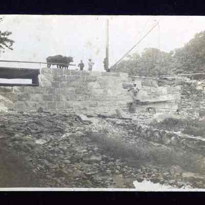 Dean's Mill Dam, 1890