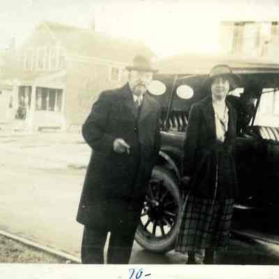 Grandpa and Helen Hobart