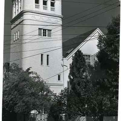 Tower of former Baptist Church, Main Street