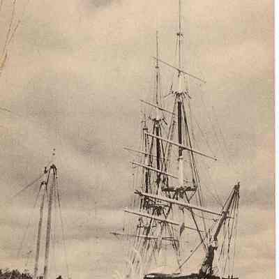 Whaler CHARLES W MORGAN, marine Museum, Mystic CT