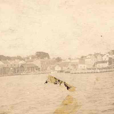 View of Stonington from harbor