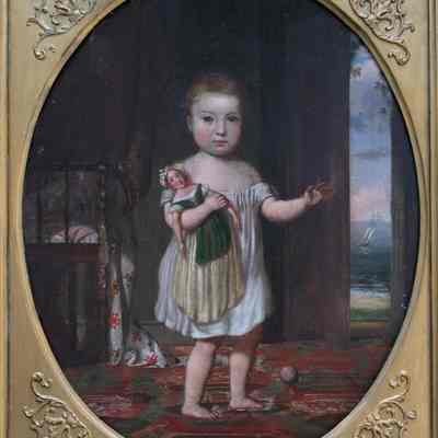 Libby Palmer Loper as a young child