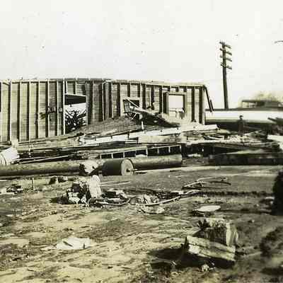 Destroyed property
