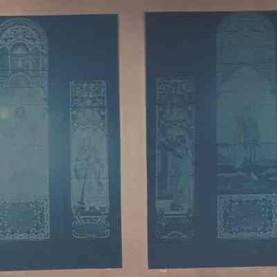 Cyanotype Album of Stonington Borough