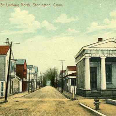 Water Street Looking North, Stonington CT