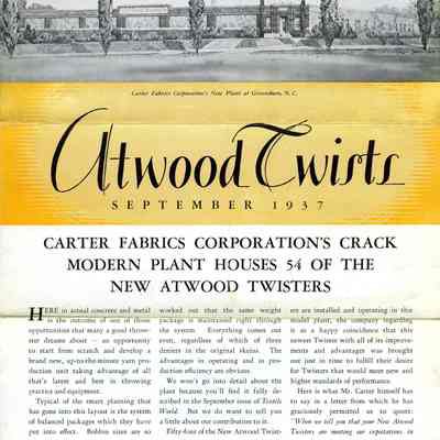 Atwood Twists - September 1937