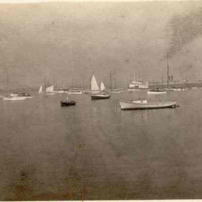Various vessels in Stonington Harbor, Stonington CT